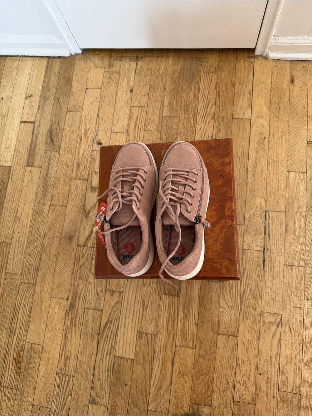 Blush Pink BILLY Footwear Low-Top Sneakers